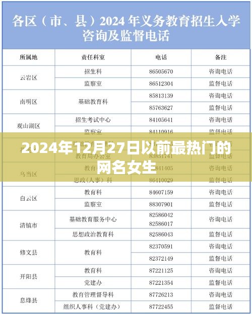 女生最热门的网名推荐（最新更新至2025年）