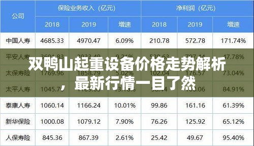 双鸭山起重设备价格走势解析，最新行情一目了然