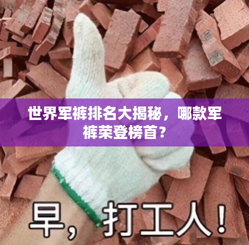 世界军裤排名大揭秘，哪款军裤荣登榜首？