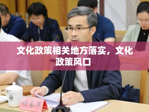 文化政策相关地方落实，文化政策风口 