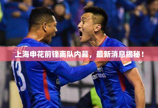 上海申花前锋离队内幕，最新消息揭秘！