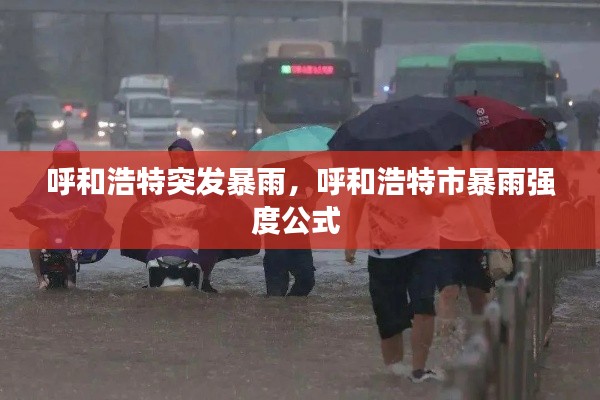 呼和浩特突发暴雨，呼和浩特市暴雨强度公式 