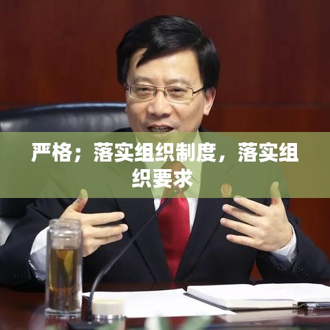 严格；落实组织制度，落实组织要求 