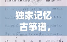 独家记忆 古筝谱，独家记忆歌曲试听 