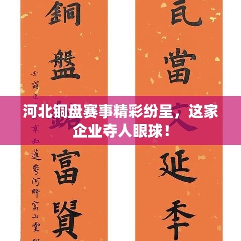 河北铜盘赛事精彩纷呈，这家企业夺人眼球！