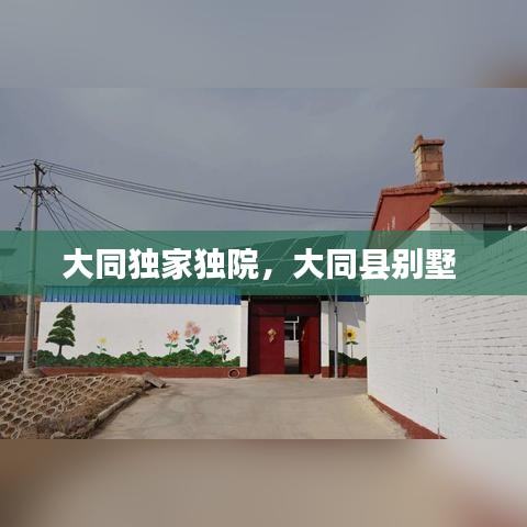 大同独家独院，大同县别墅 