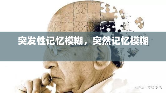 突发性记忆模糊，突然记忆模糊 