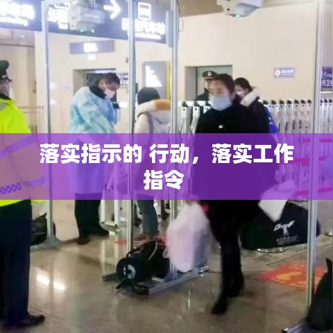 落实指示的 行动，落实工作指令 