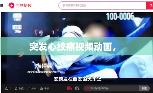 突发心绞痛视频动画， 