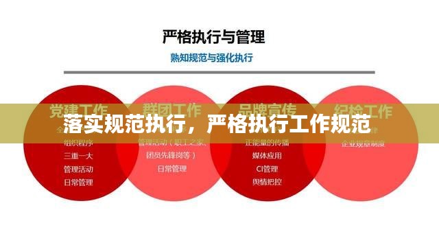落实规范执行，严格执行工作规范 