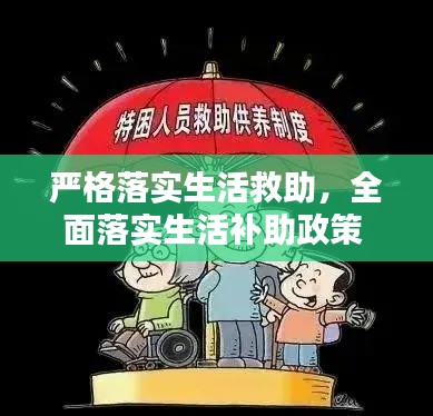 严格落实生活救助，全面落实生活补助政策 