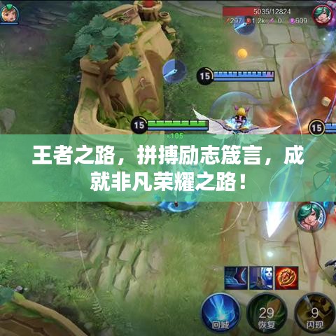王者之路，拼搏励志箴言，成就非凡荣耀之路！