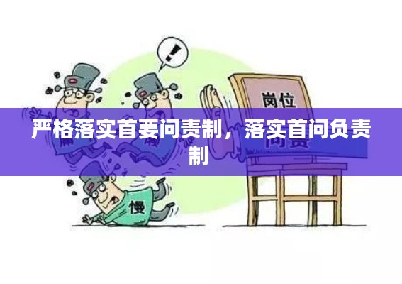 严格落实首要问责制，落实首问负责制 