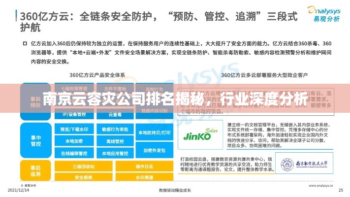 南京云容灾公司排名揭秘，行业深度分析