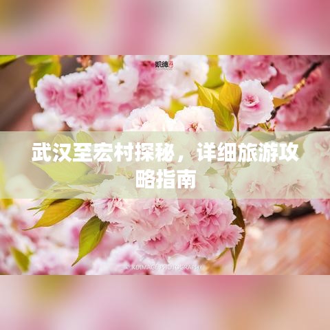 武汉至宏村探秘，详细旅游攻略指南