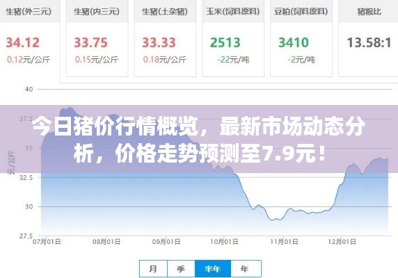 今日猪价行情概览，最新市场动态分析，价格走势预测至7.9元！
